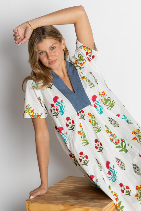 IBSA - Clarksville Midi Dress - White