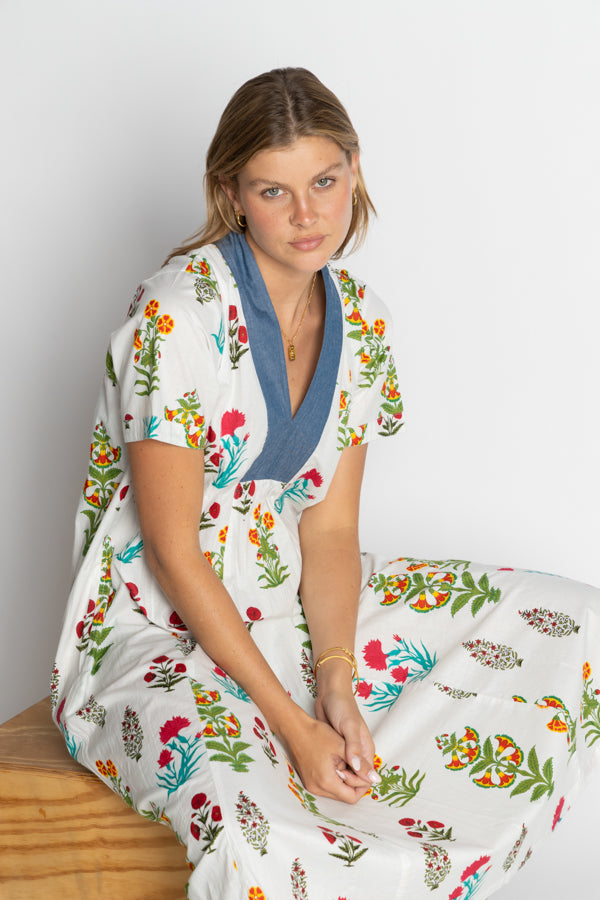 IBSA - Clarksville Midi Dress - White