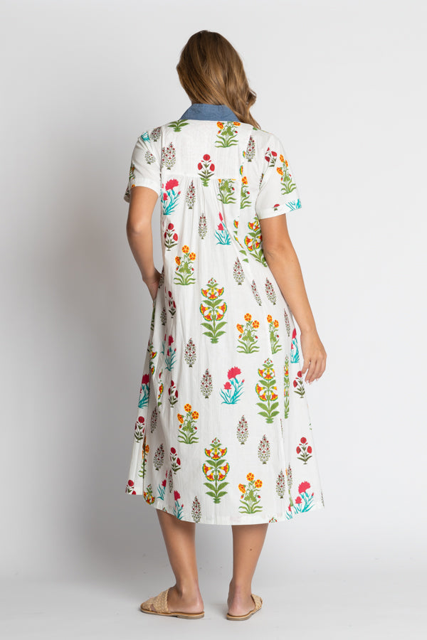 IBSA - Clarksville Midi Dress - White