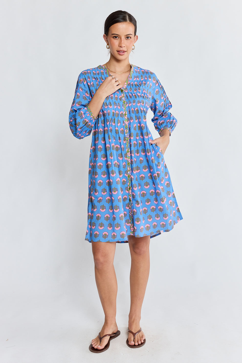 Ibisa - DUKE DRESS Sky