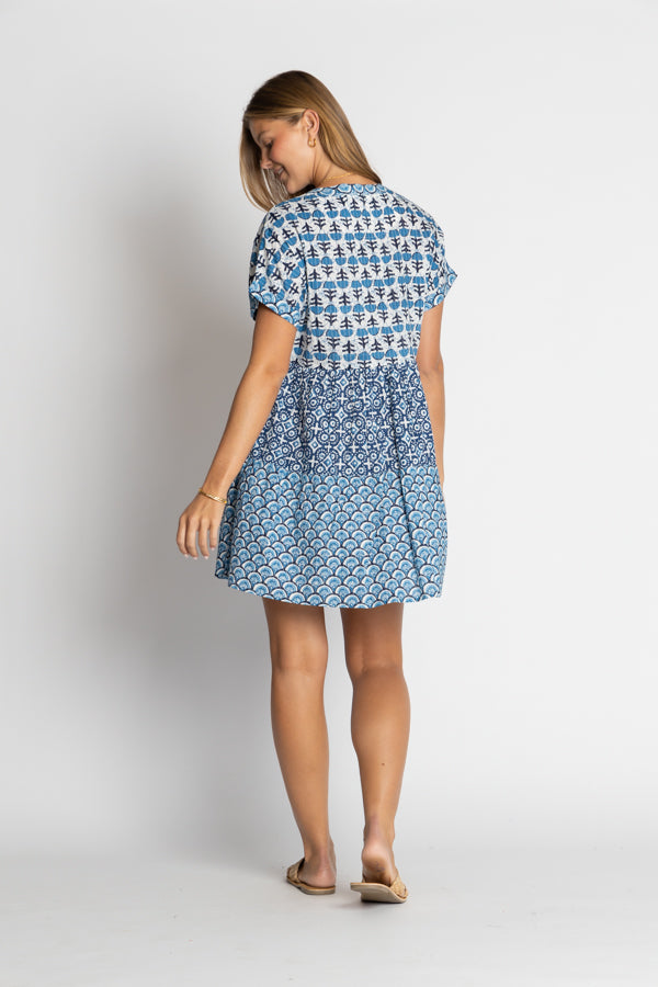 Ibisa - Idaho Dress - Indigo