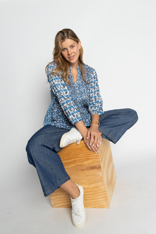 Ibisa - Idaho Shirt - Indigo