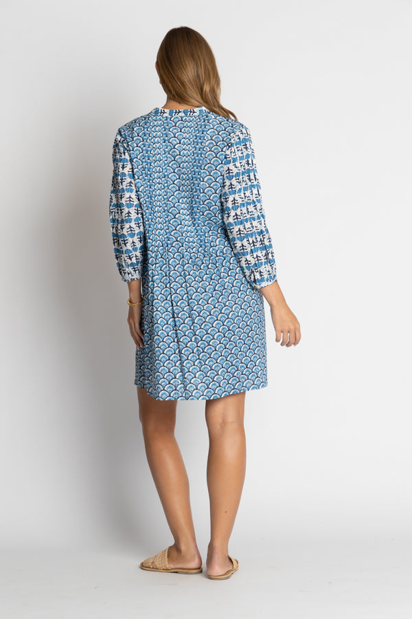 IBSA - Idaho Tuck Dress - Indigo