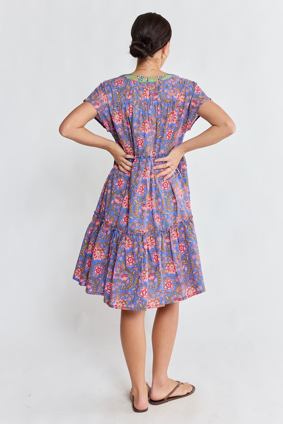 Ibisa - Teeta Dress - Ocean