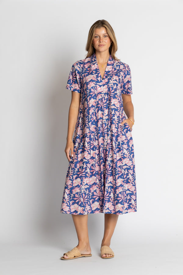 Ibisa - Tennessee Midi Dress - Print
