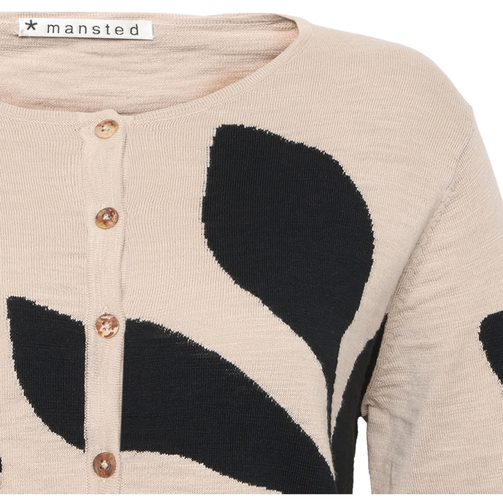 Mansted - Fleur Cardigan - Sand