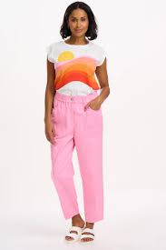 Sugarhill - Rowan Trousers - Pink, Triple Star