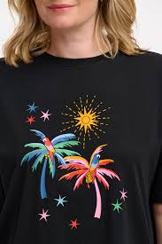 Sugarhill - Kinsley Relaxed T-shirt - Palms &amp; Sunshine