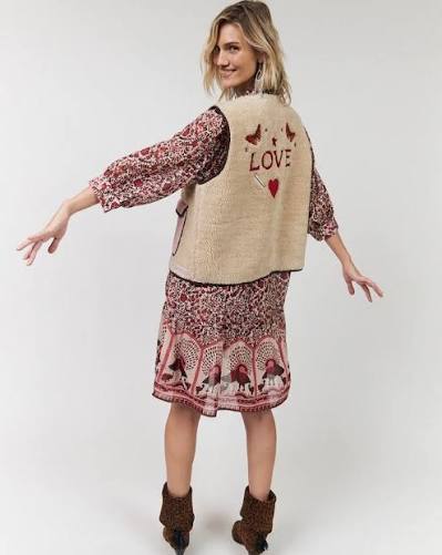 Lollys Laundry - JaceLL Love Vest - Fur
