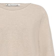 Mansted - Moriko Eco Crew - Light Oat