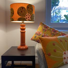 Ruby Star - Iconic Lamp Base - Orange