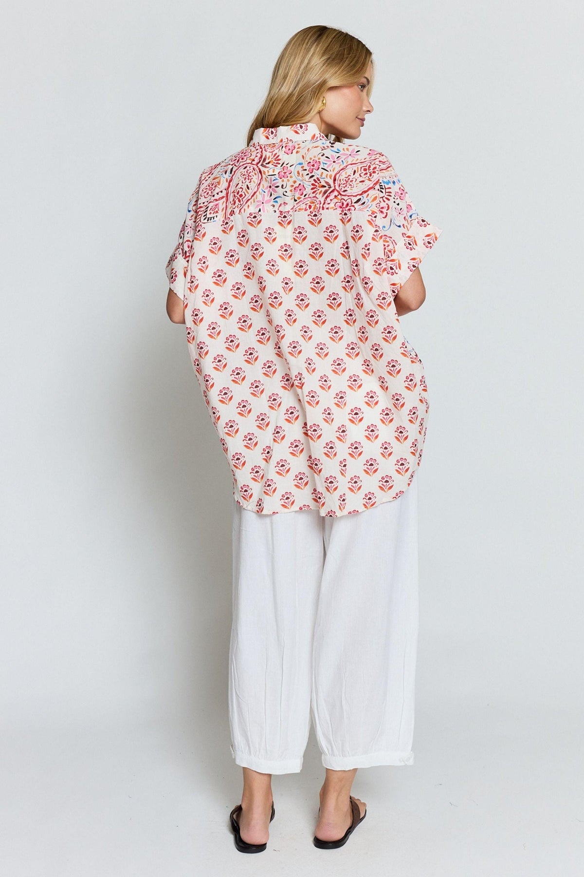 Lula Life - Kamila Shirt - White