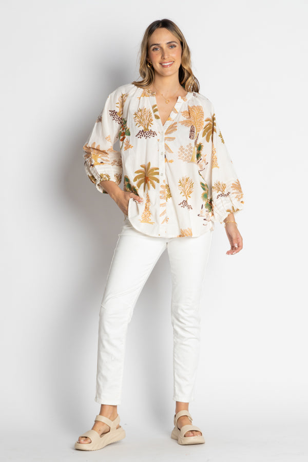Lula Life - Amrita Shirt - White