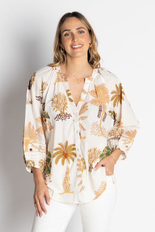 Lula Life - Amrita Shirt - White