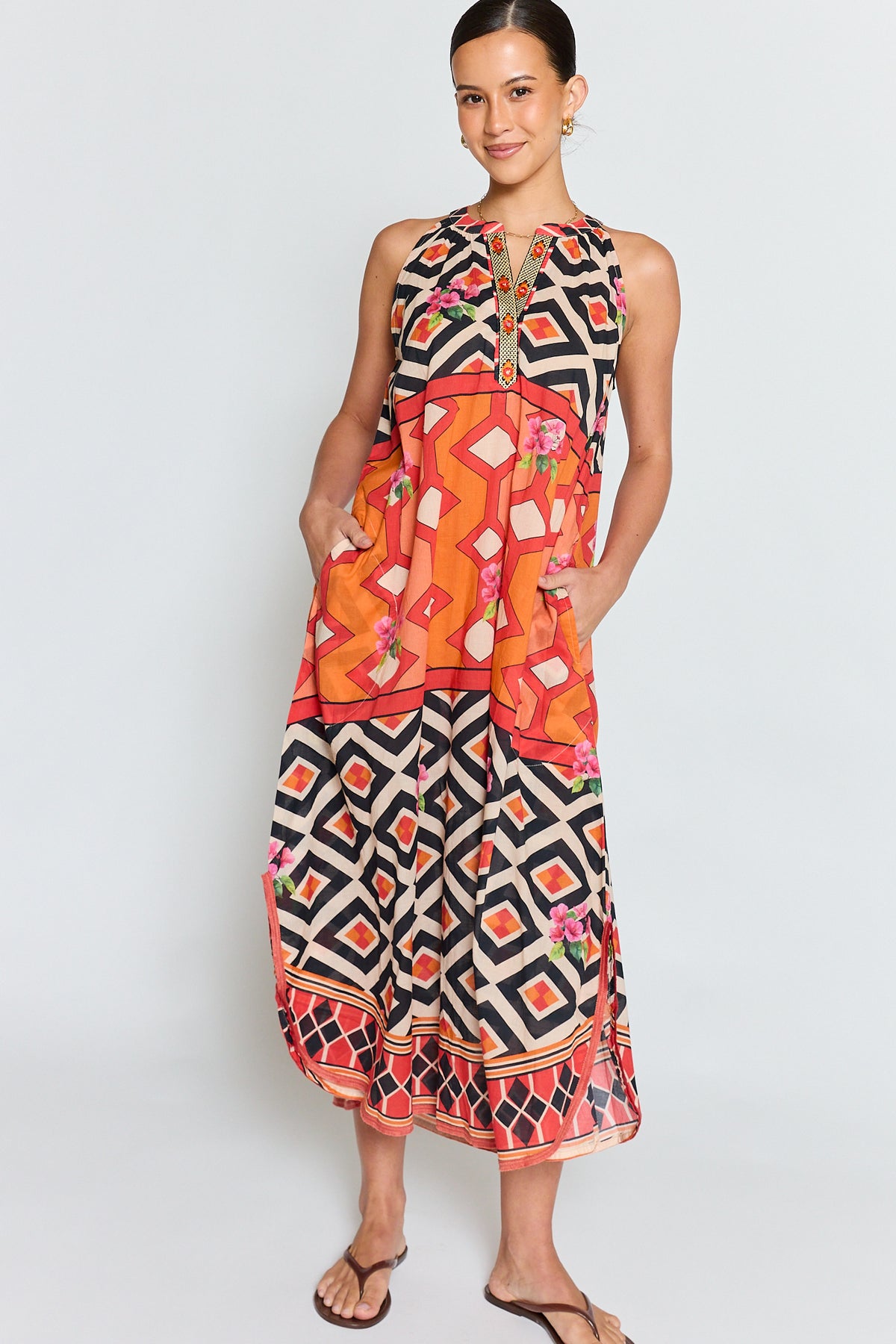 LulaLife - Bella Vista Maxi Tangerine