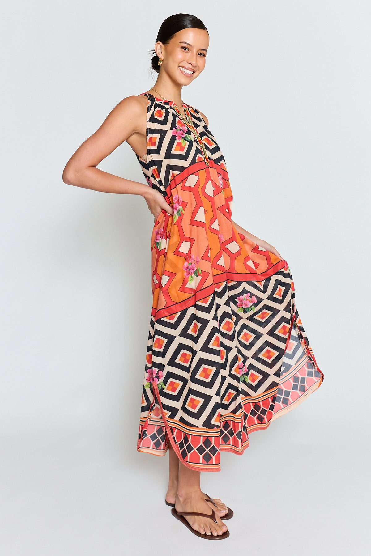 LulaLife - Bella Vista Maxi Tangerine