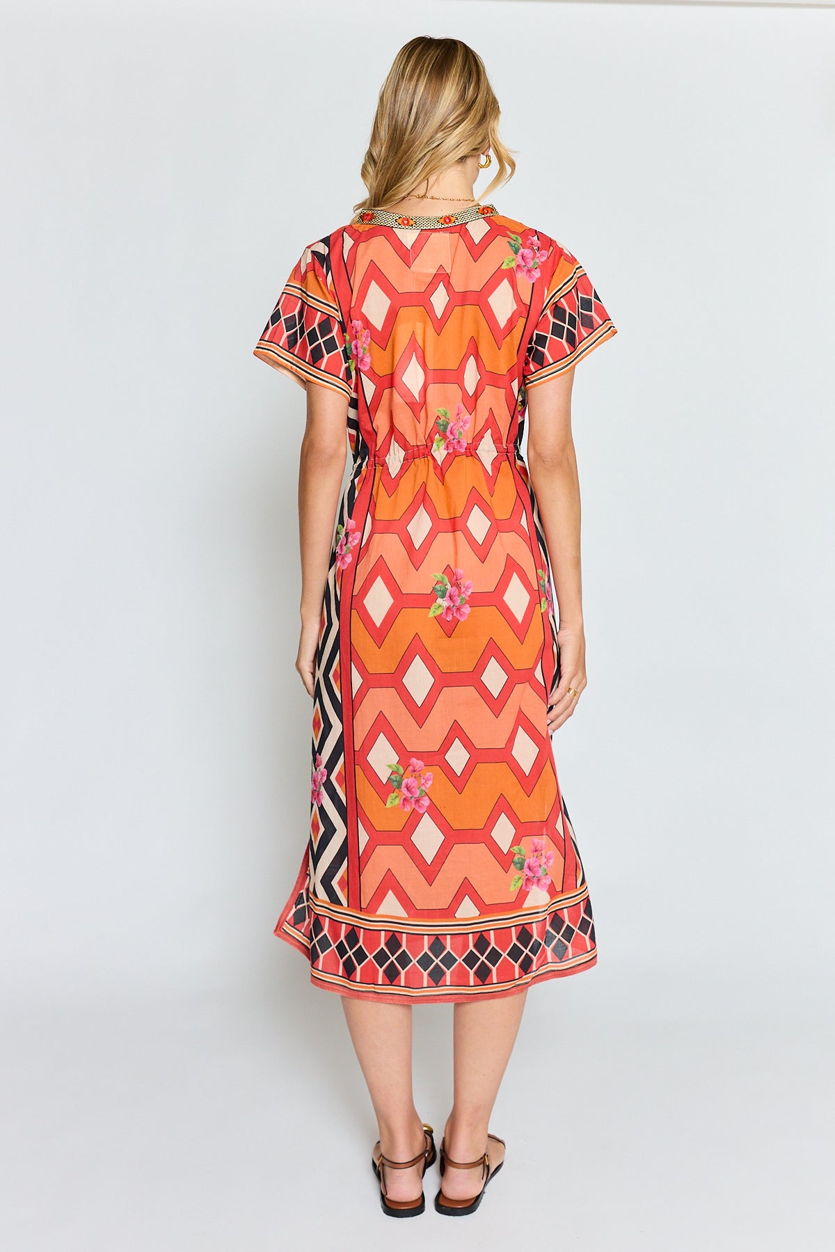 LulaLife - Bella Vista Midi Tangerine