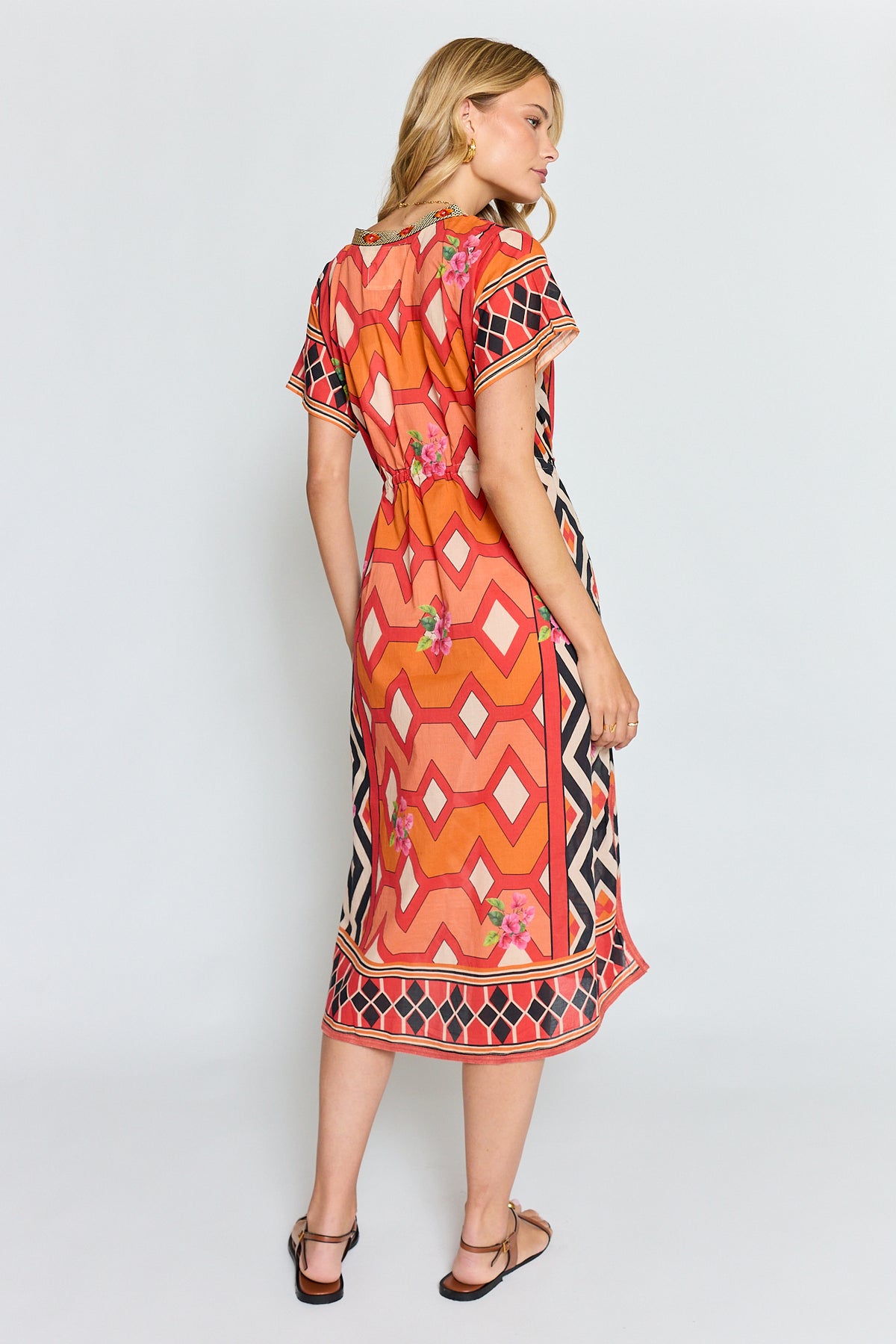 LulaLife - Bella Vista Midi Tangerine