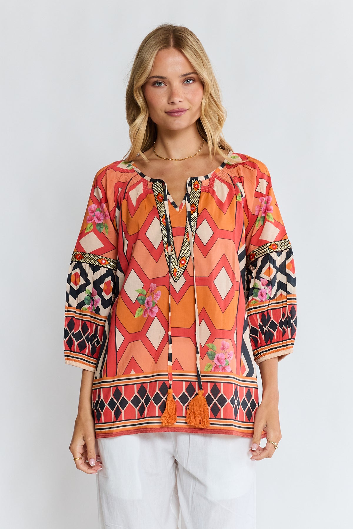 IBSA - Bella Vista Top -  Tangerine