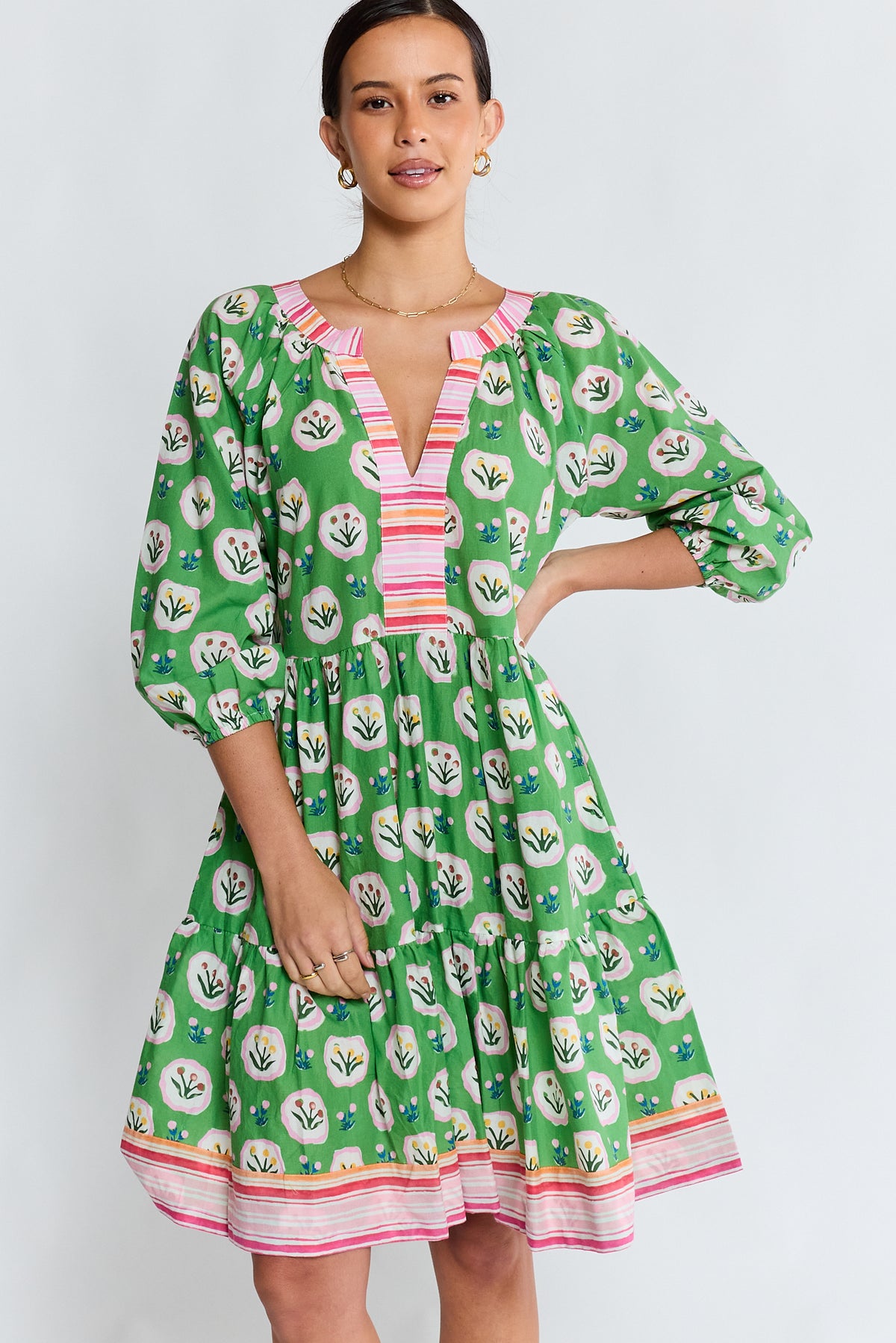 Lula Life - Beth Dress - Fern