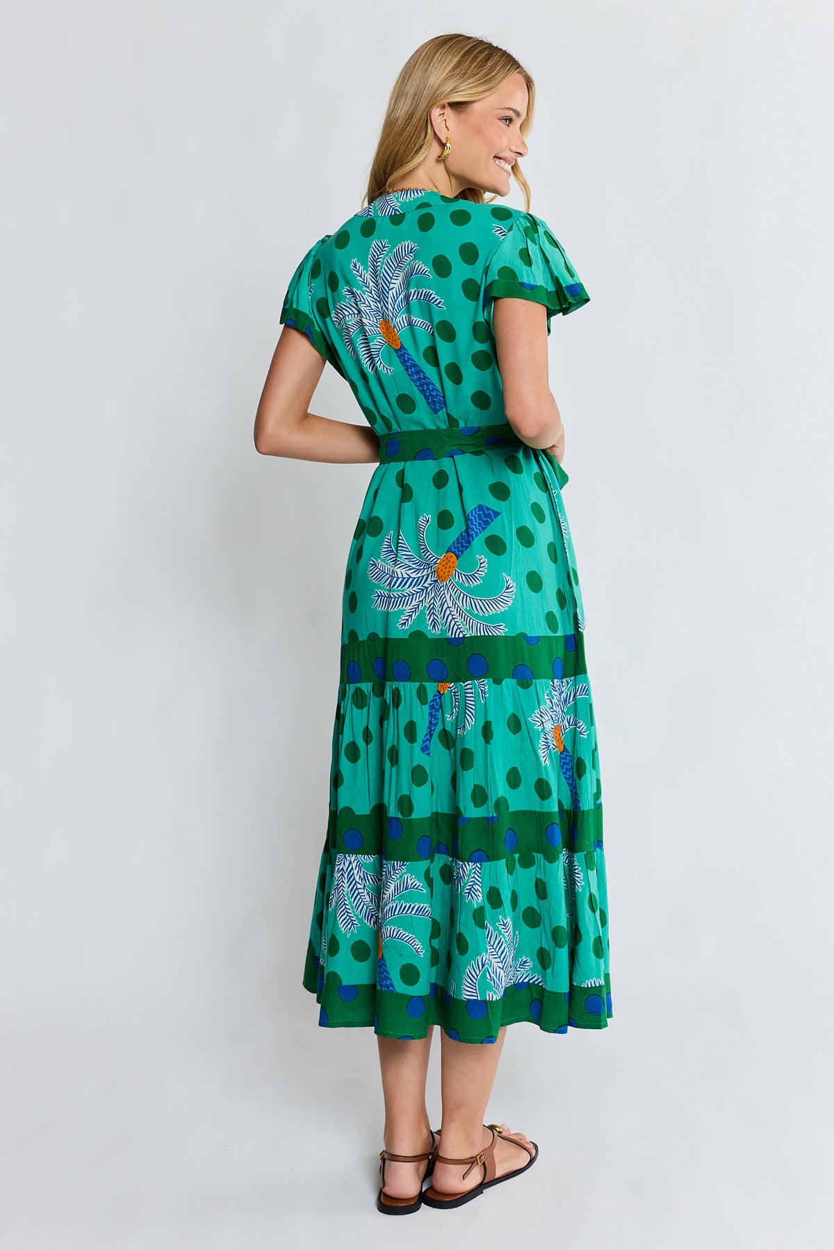 LulaLife - Blanch Midi Dress - Sea