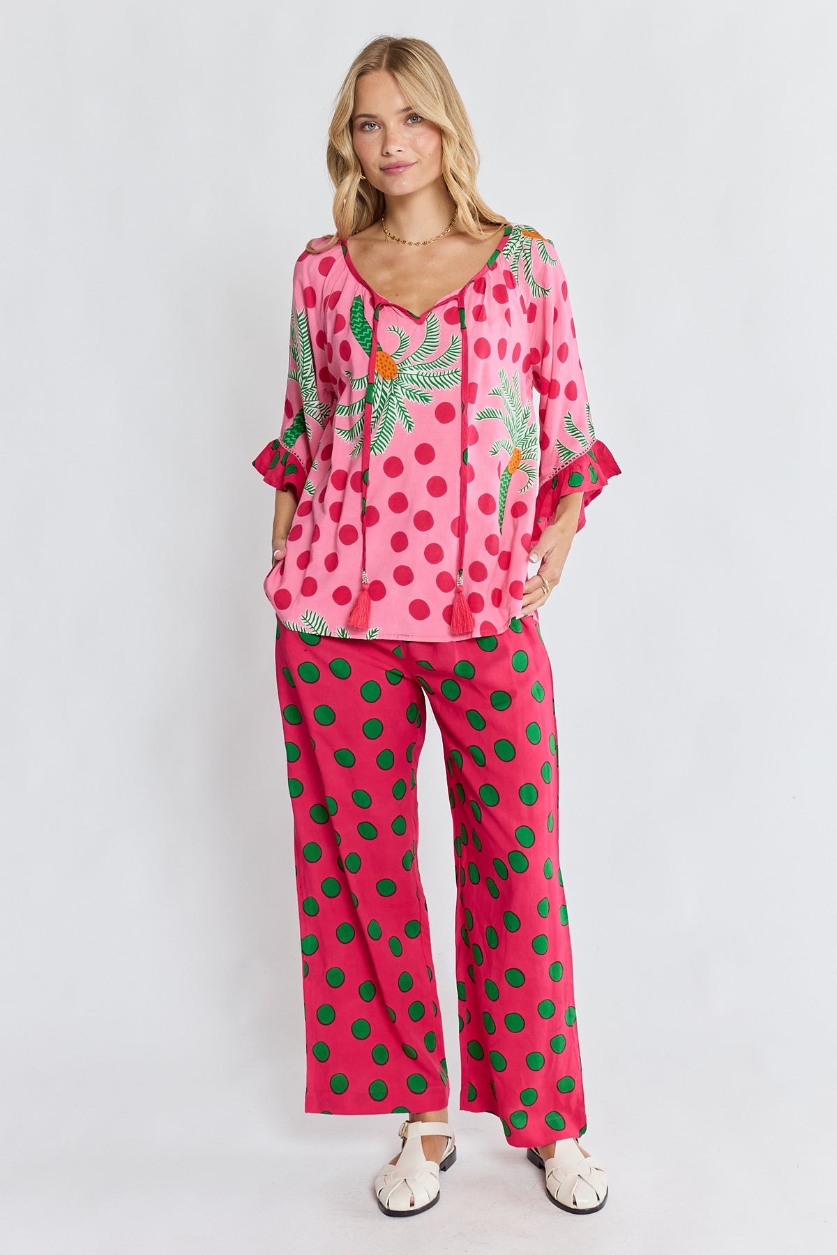 Lula Life - Blanch Tab Top - Melon