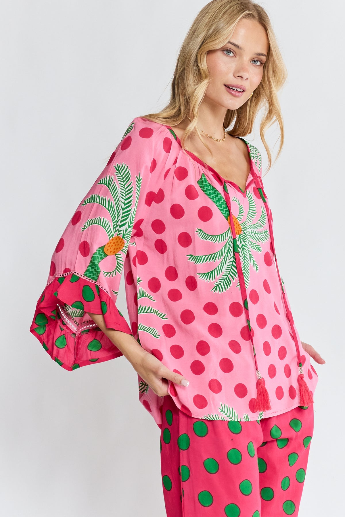 Lula Life - Blanch Tab Top - Melon