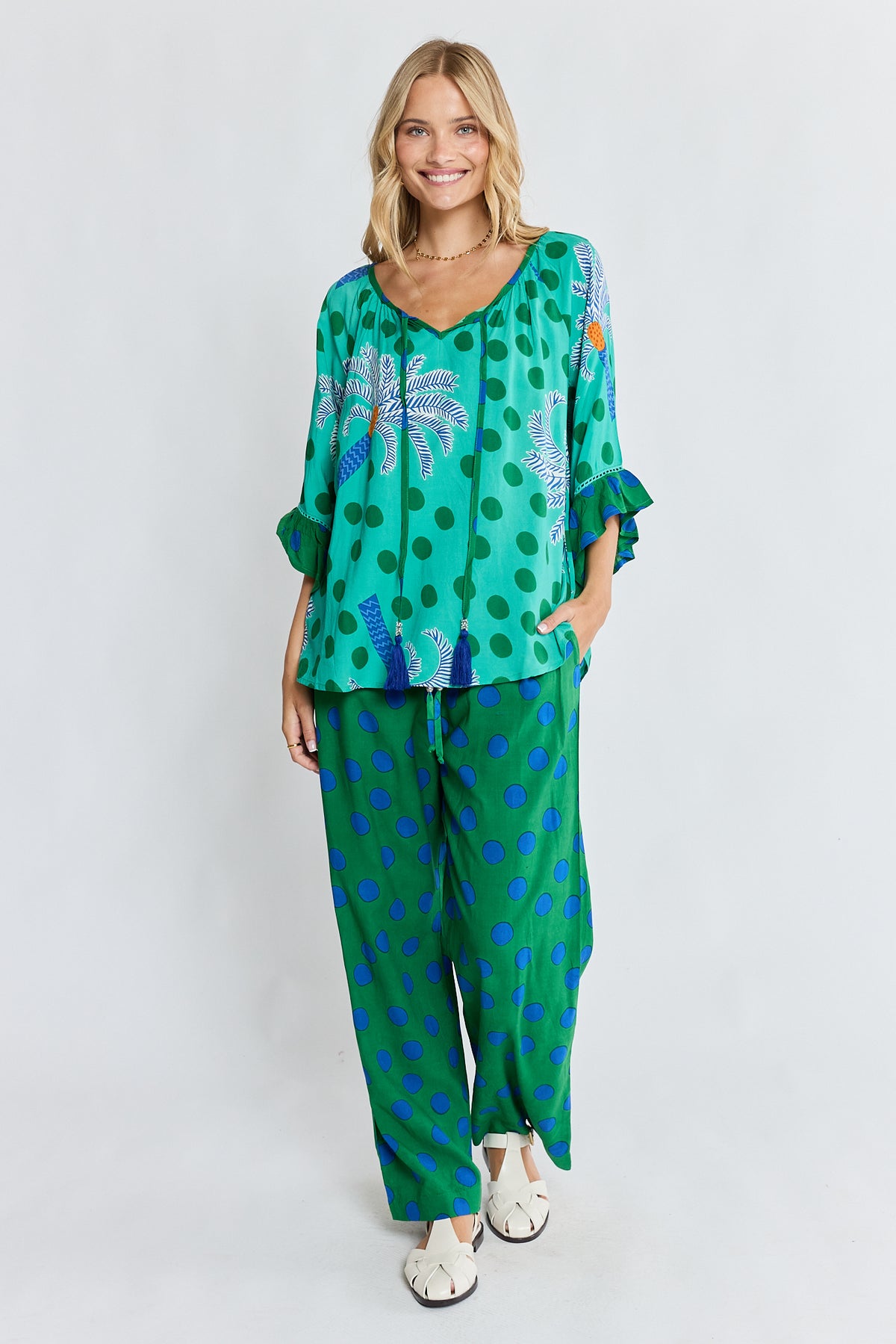 Lula Life - Blanch Tab Top - Sea