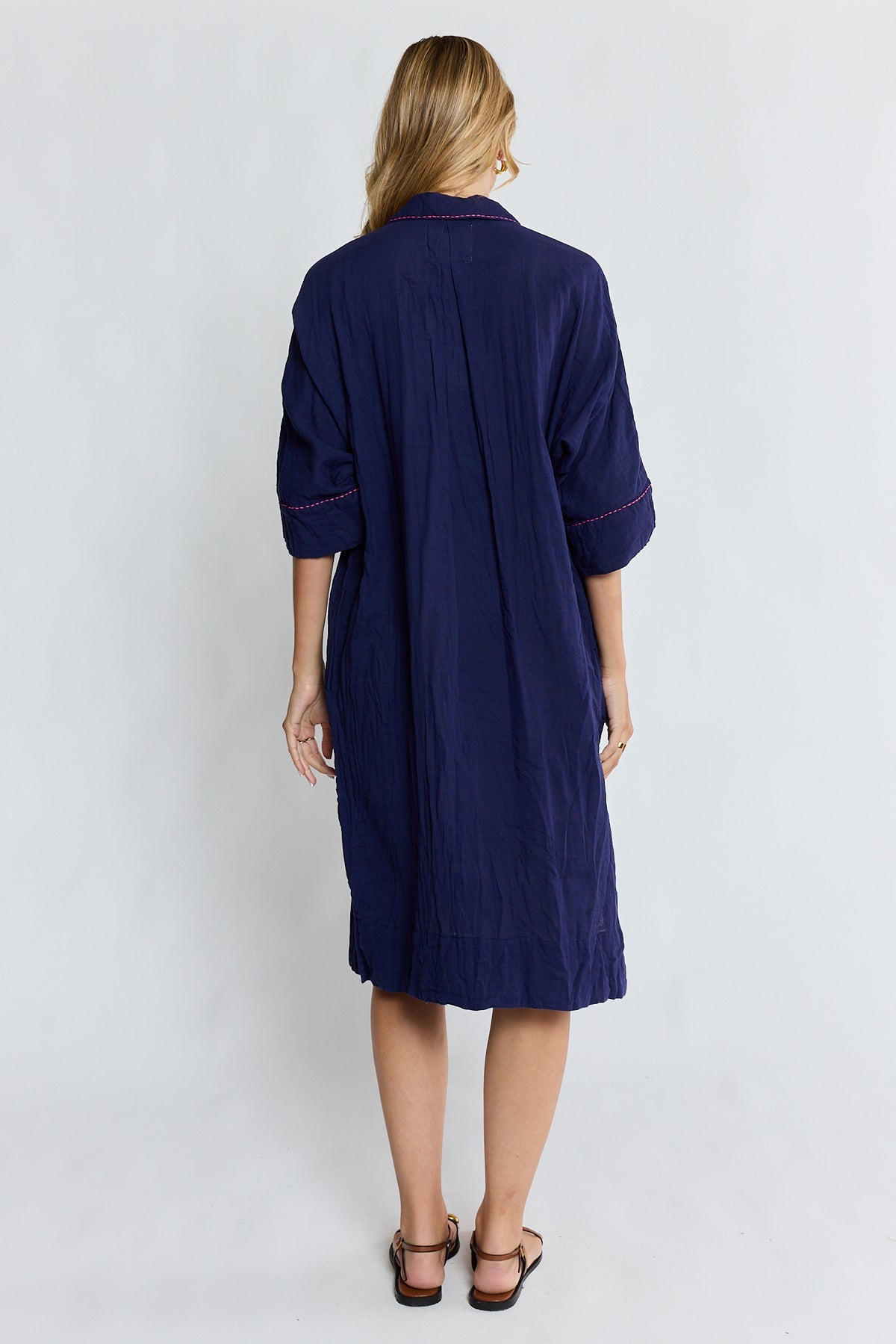 LulaLife - Florida Kaftan - Navy