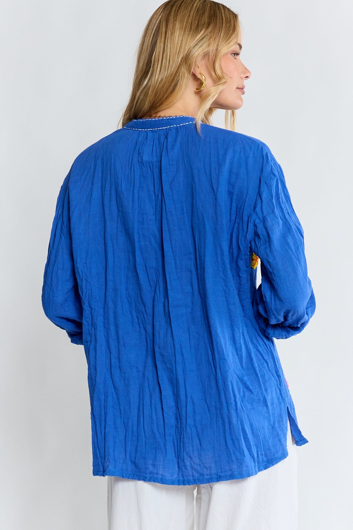 LulaLife - Florida Shirt -  Azure