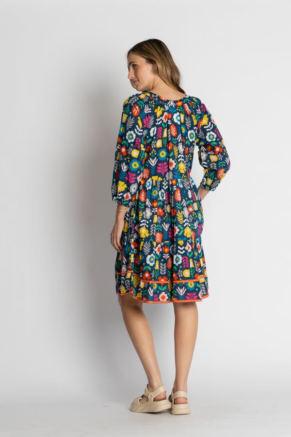 Lula Life - Kalina Dress - Navy