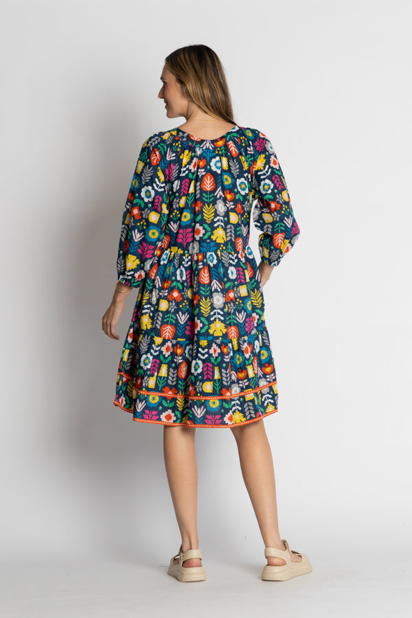 Lula Life - Kalina Dress - Navy