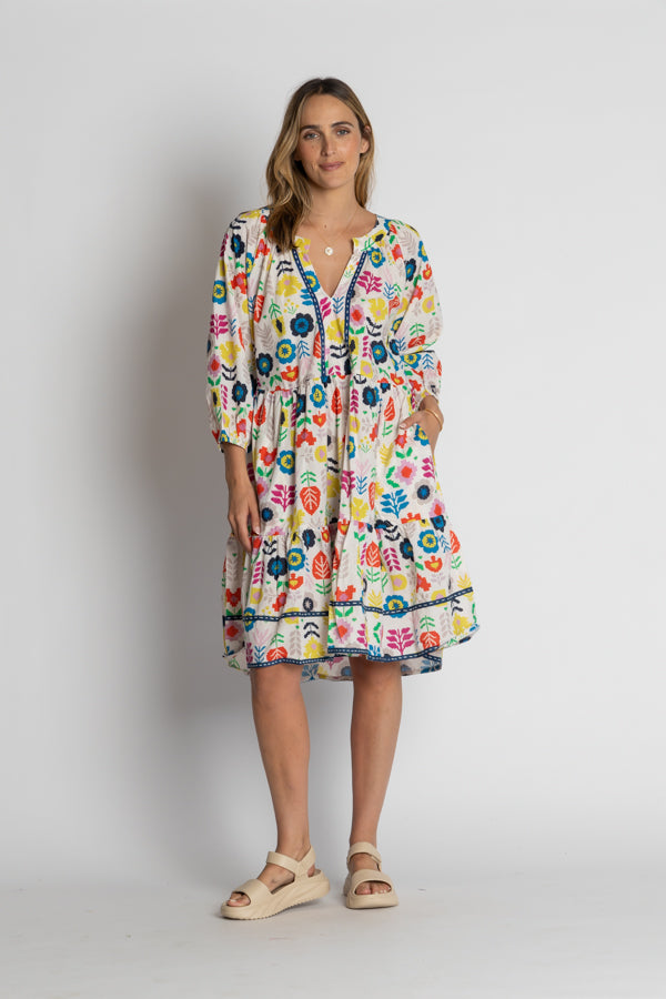 Lula Life - Kalina Dress - White