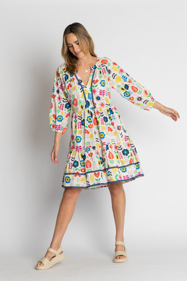 Lula Life - Kalina Dress - White