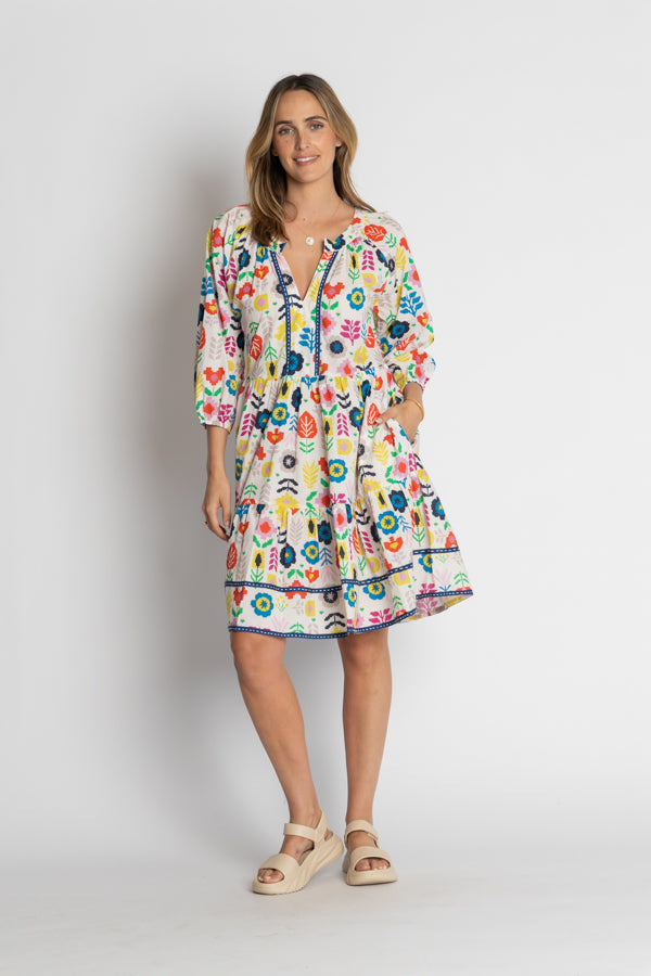 Lula Life - Kalina Dress - White