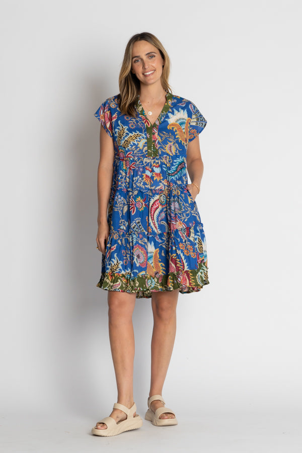 Lula Life - Nandita Dress - Ocean