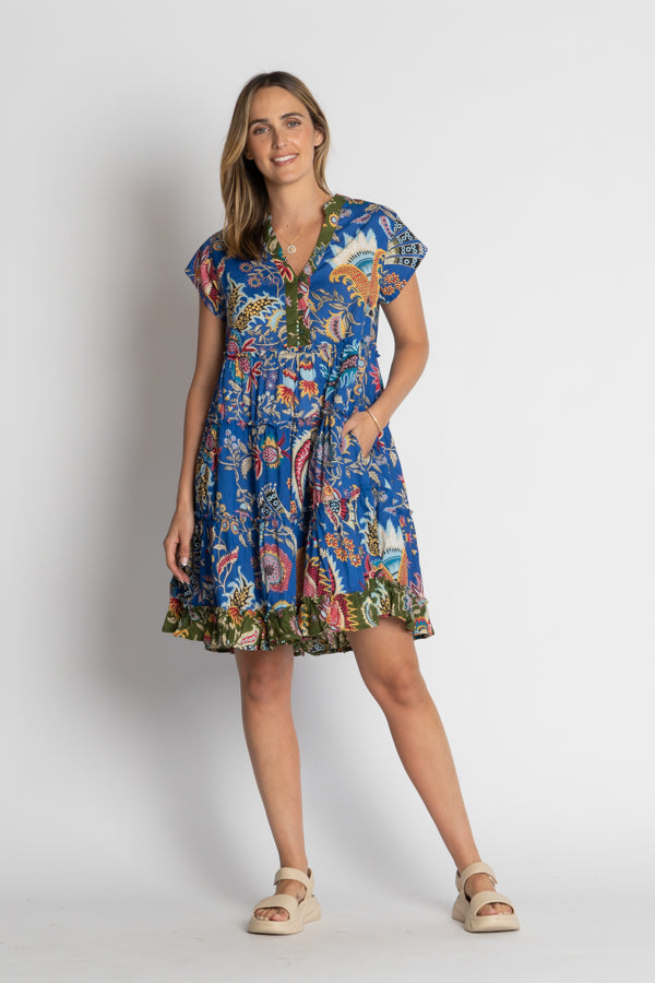 Lula Life - Nandita Dress - Ocean