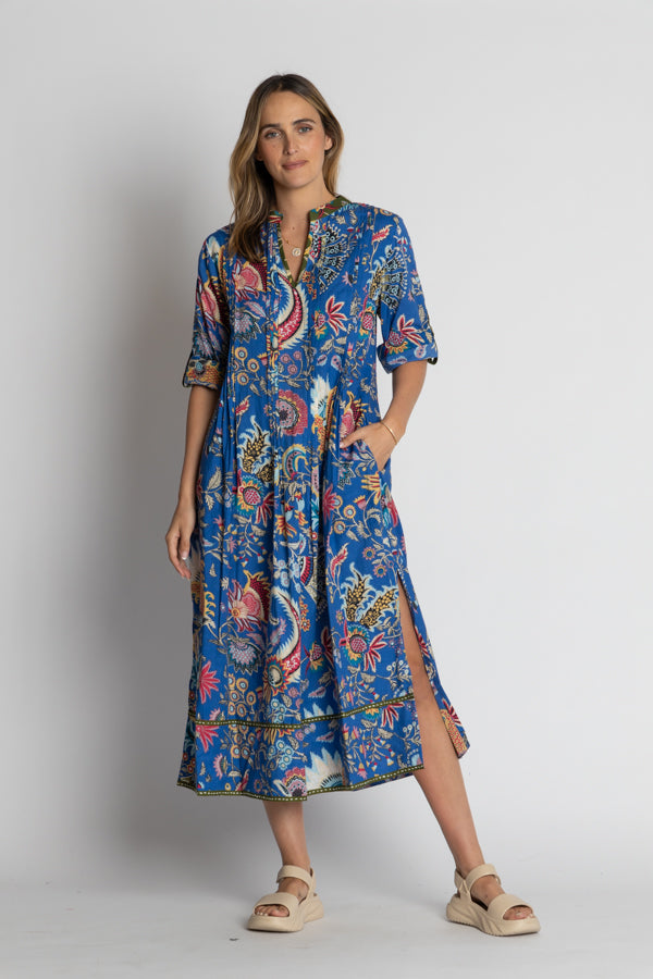 Lula Life - Nandita Midi Dress - Ocean