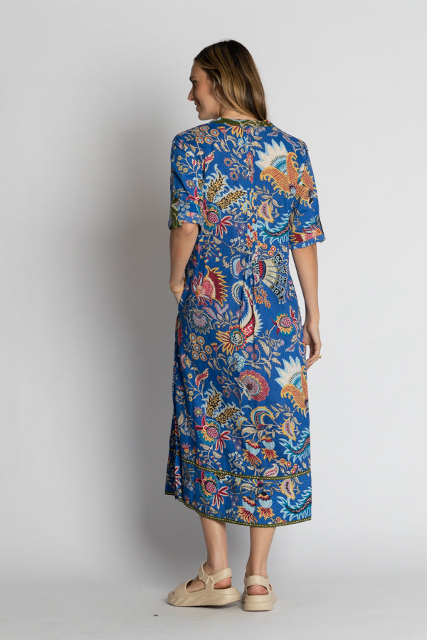 Lula Life - Nandita Midi Dress - Ocean