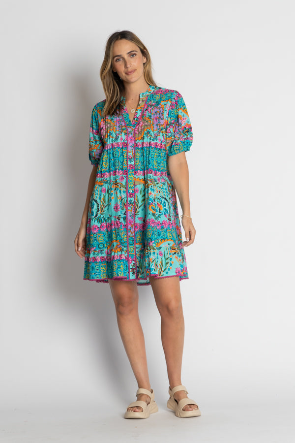 Lula Life - Ratana Dress - Lagoon