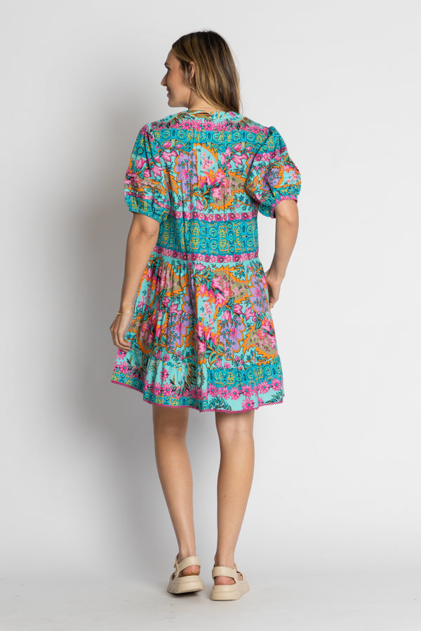 Lula Life - Ratana Dress - Lagoon