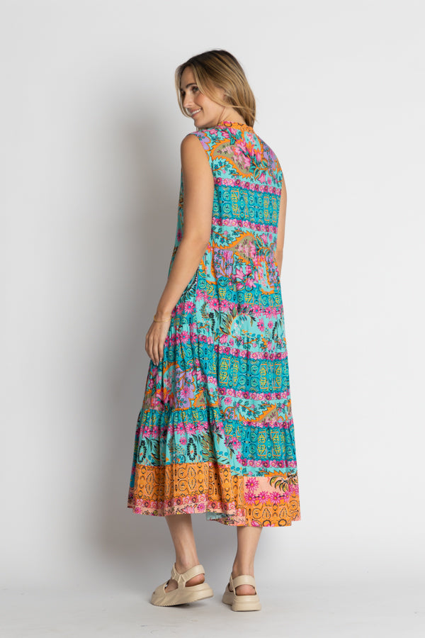 Lula Life - Ratana Midi Dress - Lagoon