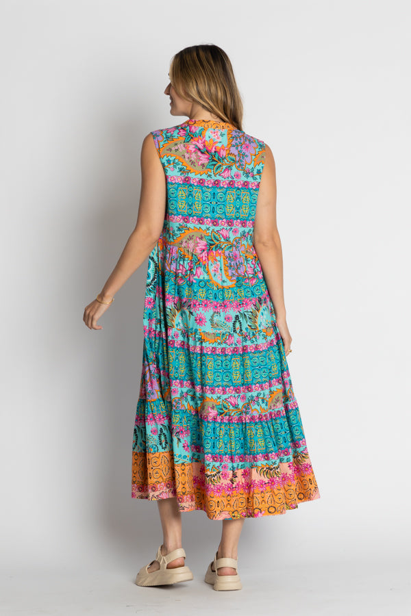 Lula Life - Ratana Midi Dress - Lagoon