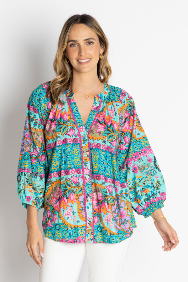 IBSA - Ratana Shirt - Lagoon