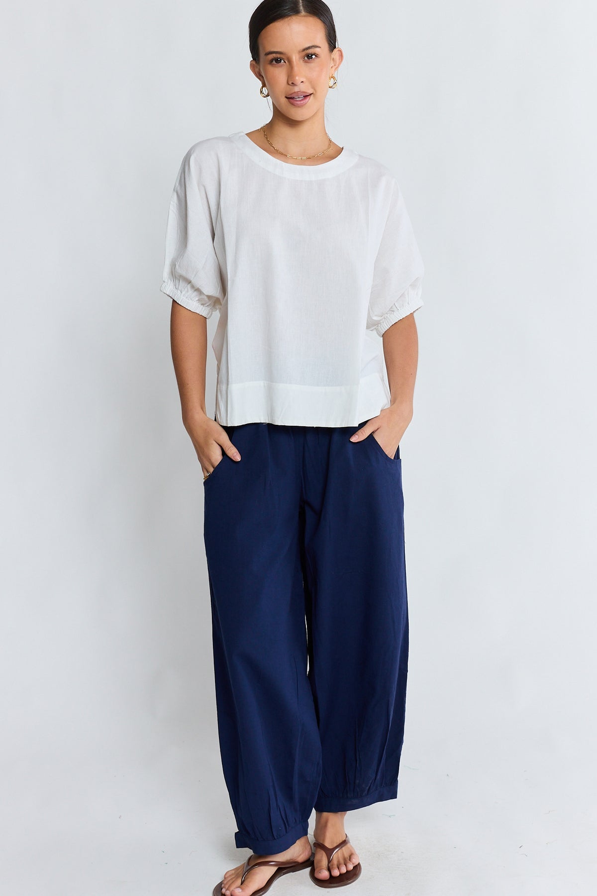 IBSA - Remi Balloon Pant - Navy