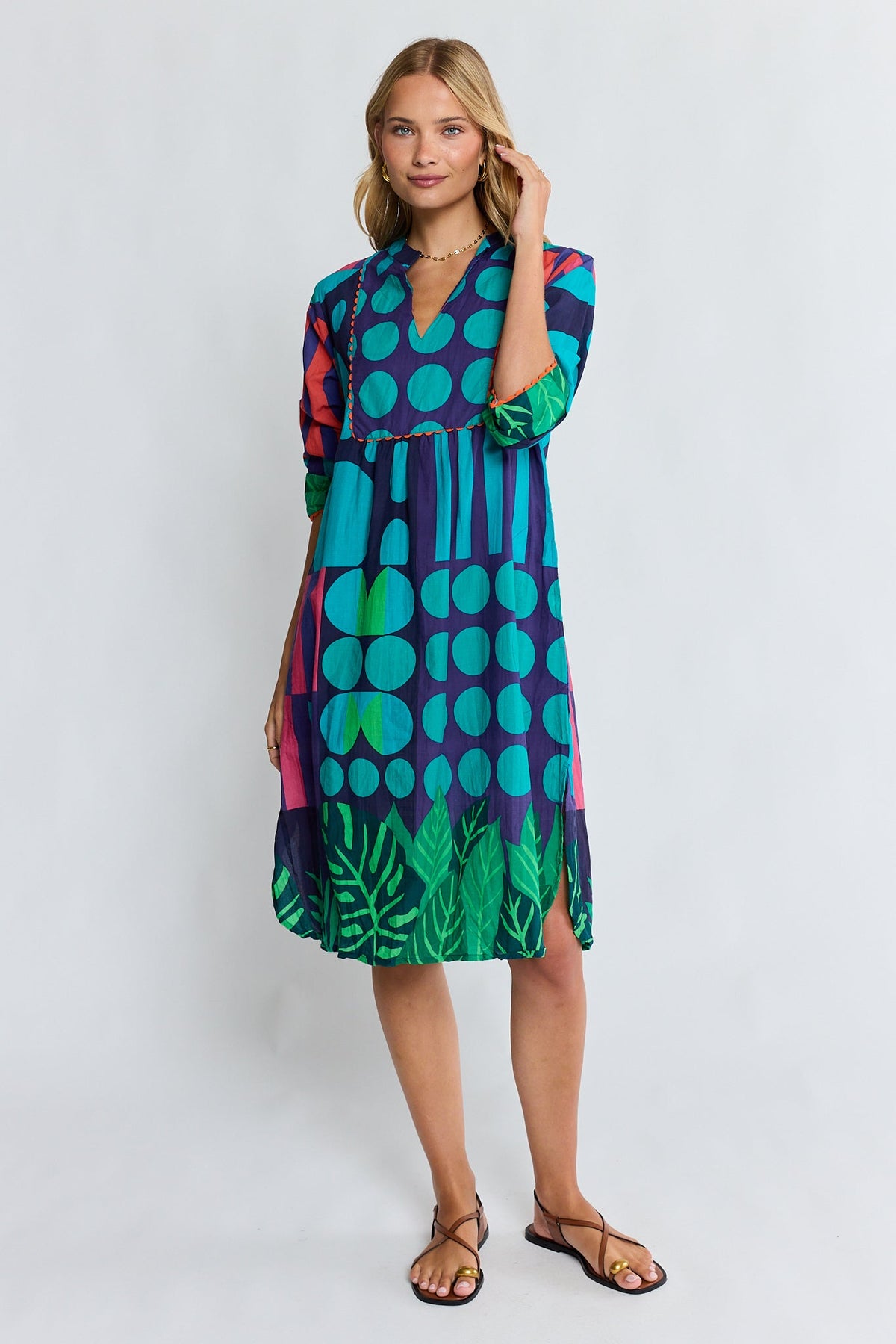LulaLife - Rhea Midi Dress - Navy