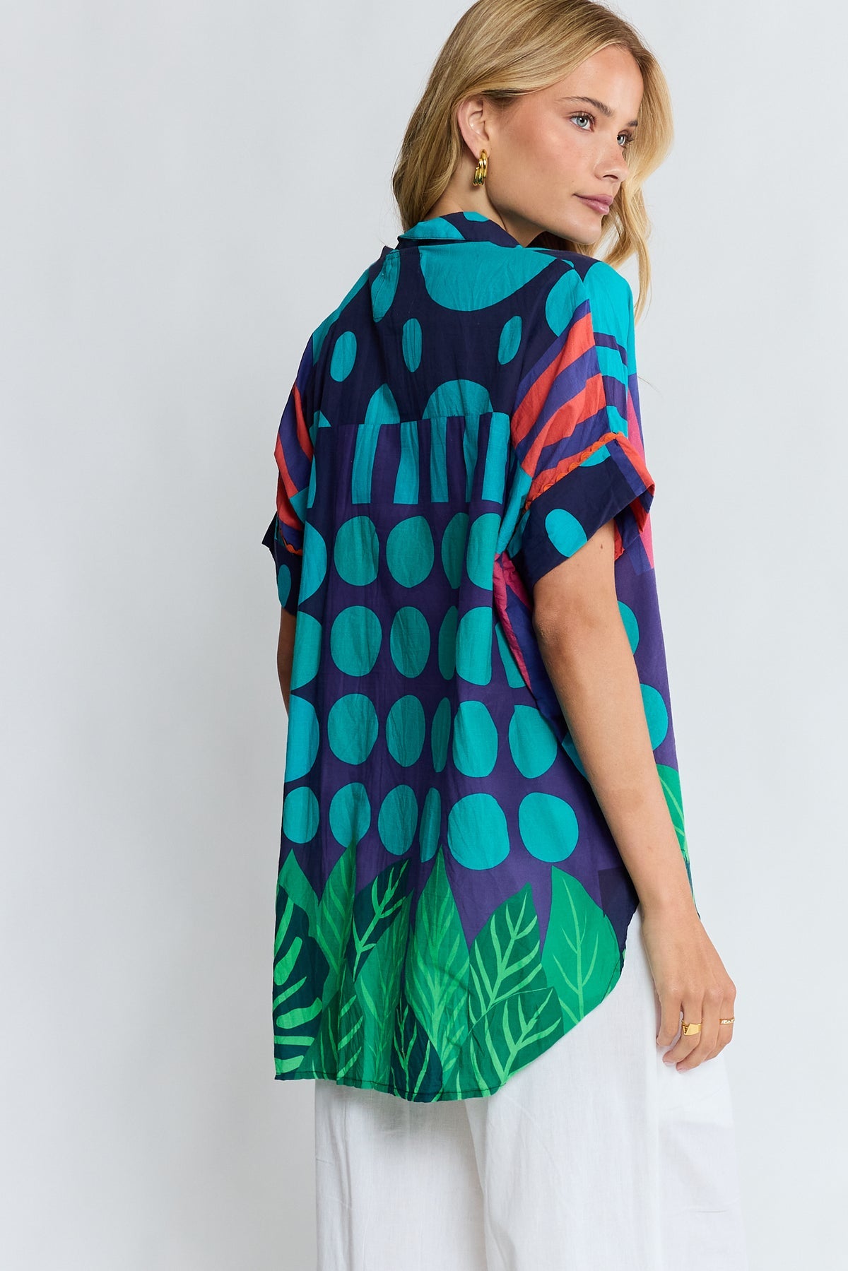 LulaLife - Rhea Shirt - Navy