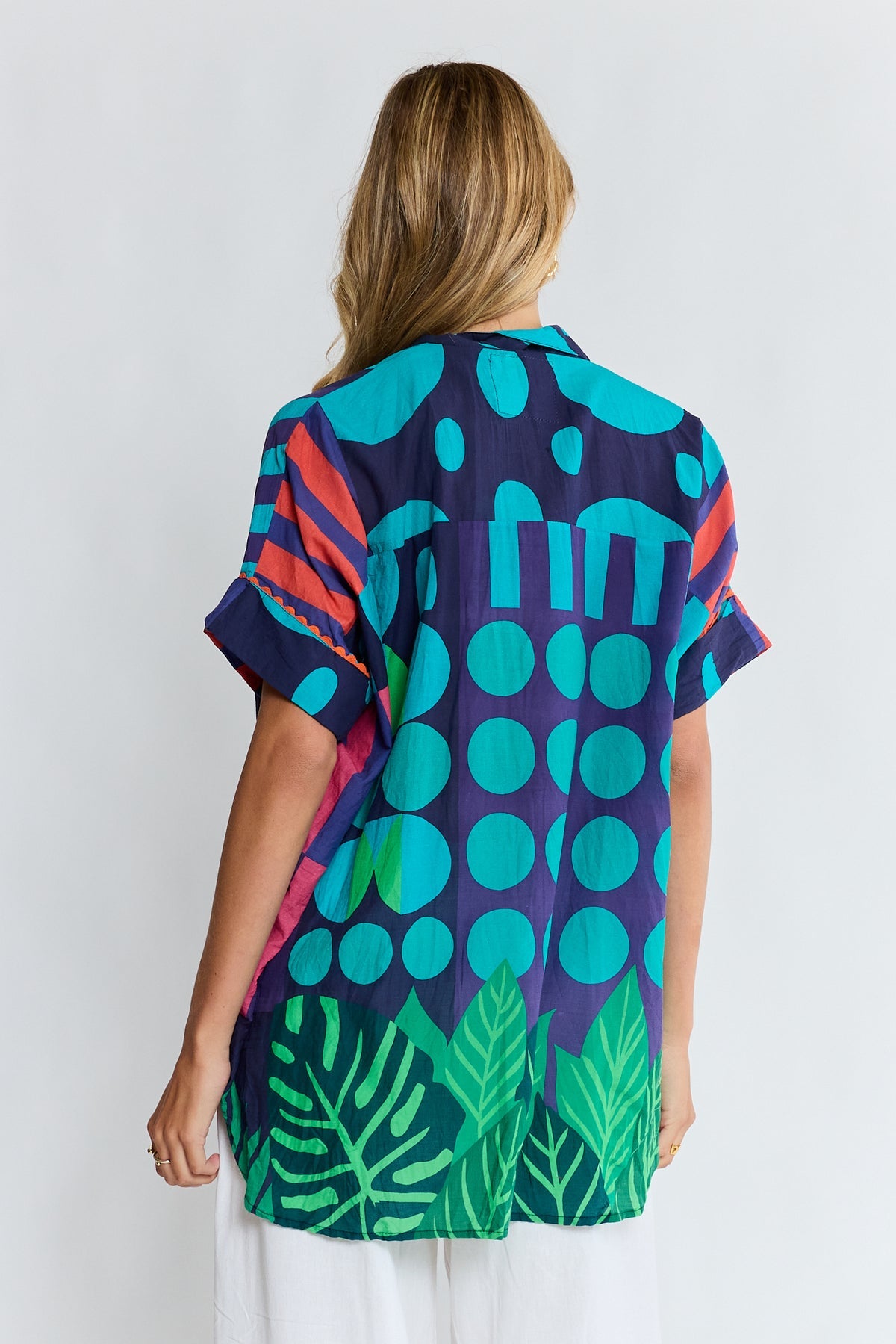 LulaLife - Rhea Shirt - Navy