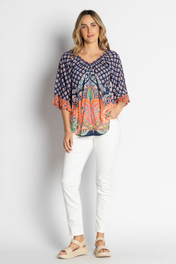 Lula Life - Sarai Top - Navy