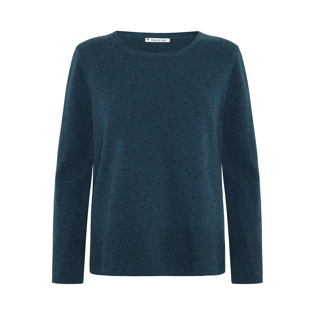 Mansted - Minoa Lamb Link Trim Crew - Forest